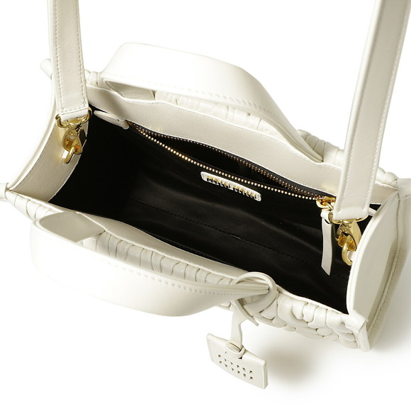 Miu Miu Matelassé Nappa Leather 2Way Tote Bag White - Picture 5 of 11